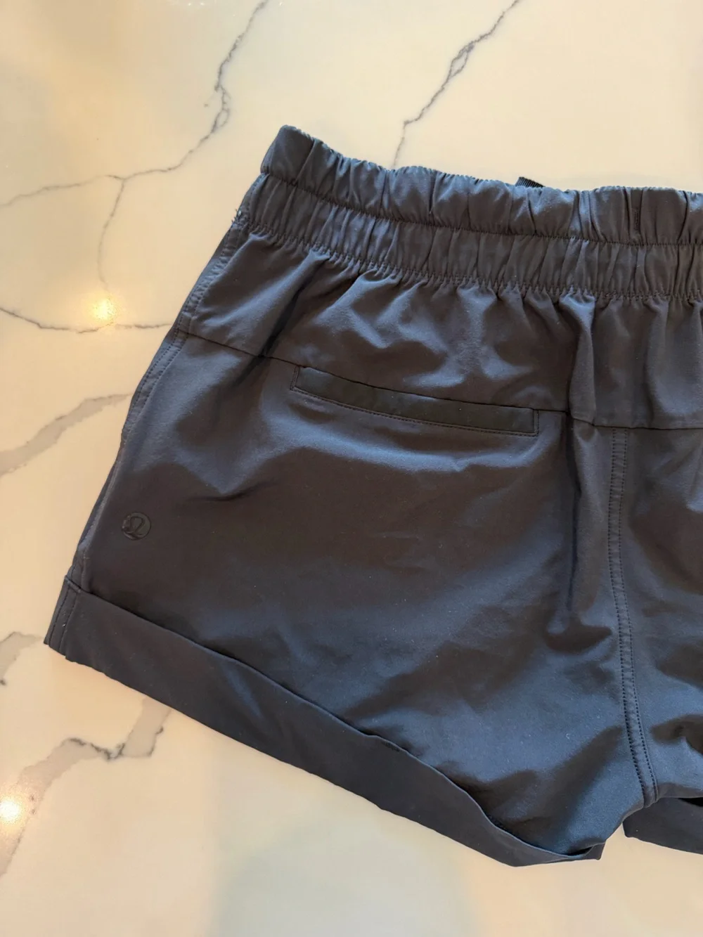 lululemon athletica Women's Spring Break Away Shorts- Black Size 8